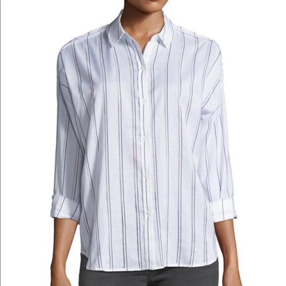 Rails Josephine Montauk White Stripe Eyelet Detail - Picture 1 of 11